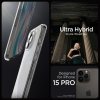 Etui Spigen Ultra Hybrid do iPhone 15 Pro – Mroźny Przezroczysty (Frost Clear)